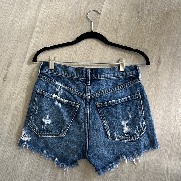 Agolde Hi Rise Shorts - Picture 2 of 2